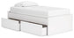 Ashley Express - Onita  Platform Bed With 1 Side Storage