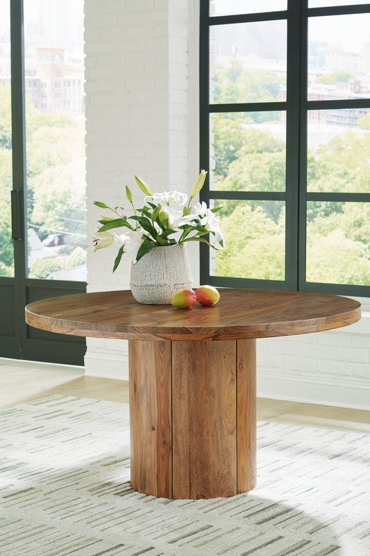 Dressonni Round Dining Room Table