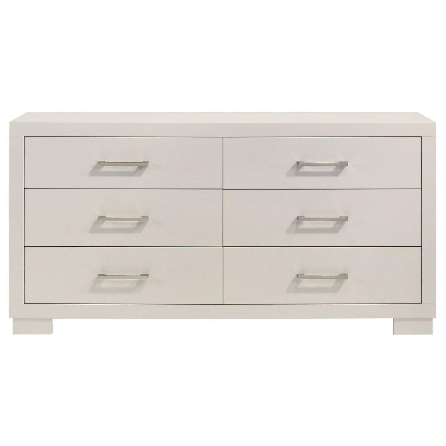 Jessica 6-drawer Dresser White