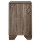 Kauffman 2-drawer Nightstand Washed Taupe