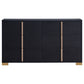 Marceline 6-drawer Dresser Black