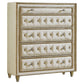 Antonella 5-drawer Bedroom Chest Ivory and Camel