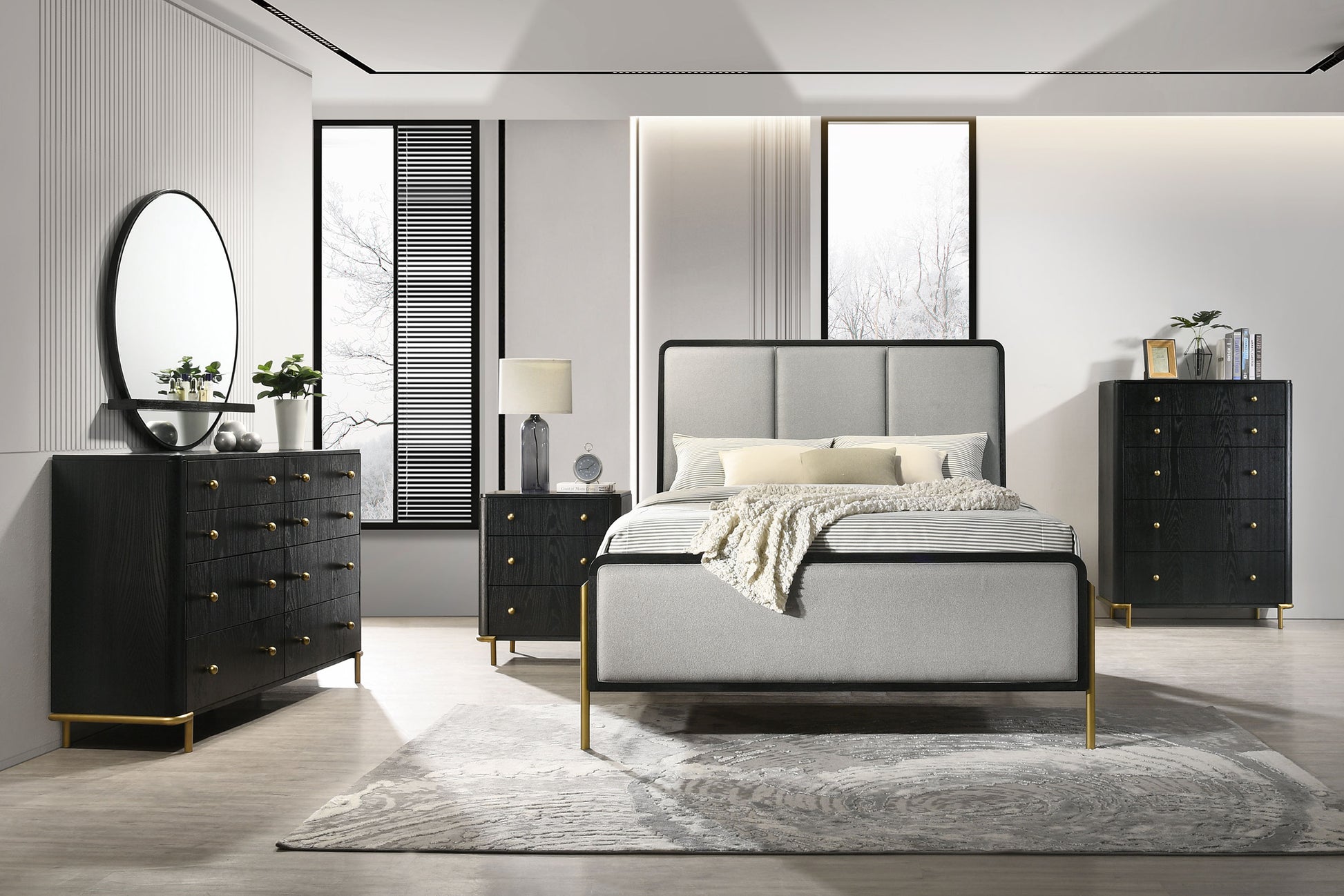 Arini 8-drawer Dresser Black – Charlotte's Furniture and Fashion Arini 8-drawer Dresser Black – Charlotte's Furniture and Fashion