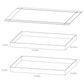 Morgan Metal Twin Over Twin Bunk Bed Silver