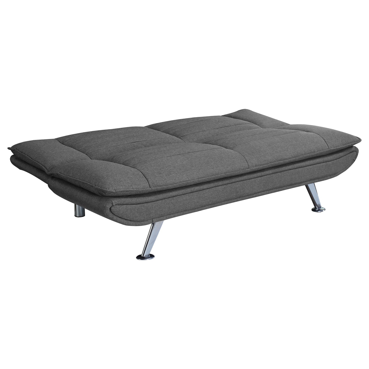 Julian Upholstered Sofa Bed with Pillow-top Seating Grey