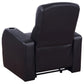 Cyrus Home Theater Upholstered Recliner Black