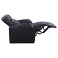 Cyrus Home Theater Upholstered Recliner Black