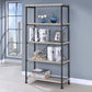 Analiese 63-inch 4-shelf Bookshelf Grey Driftwood